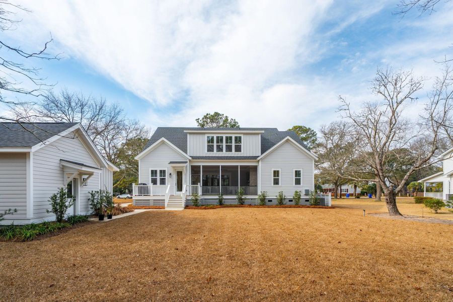 Front exterior of a new home in , Mount Pleasant, SC, highlighting curb appeal (Image 27).