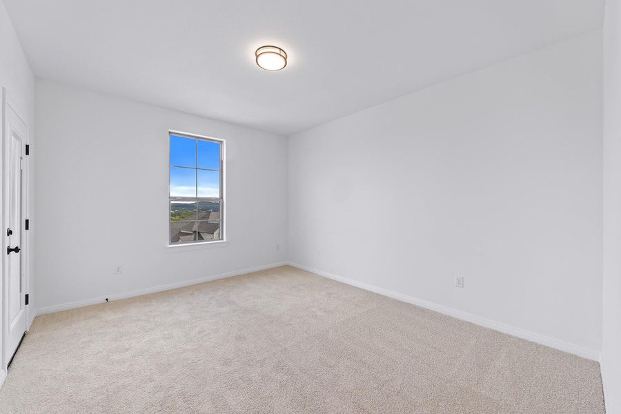 Spacious, unfurnished interior of a new home in The Hollows Canyon - 60', Lago Vista (Image 23). Spacious, unfurnished interior of a new home in The Hollows Canyon - 60', Lago Vista (Image 23).