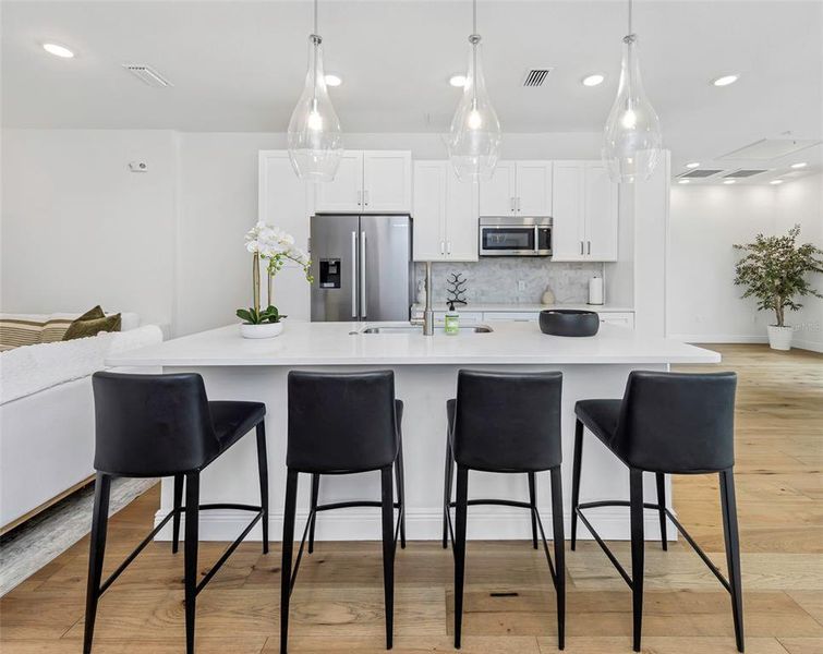 Furnished interior view inside a new home in Castille Urbana, St. Petersburg (Image 39).