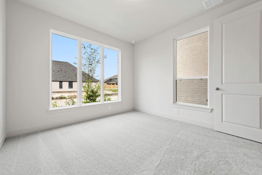 Spacious, unfurnished interior of a new home in Bridgeland, Cypress (Image 13).