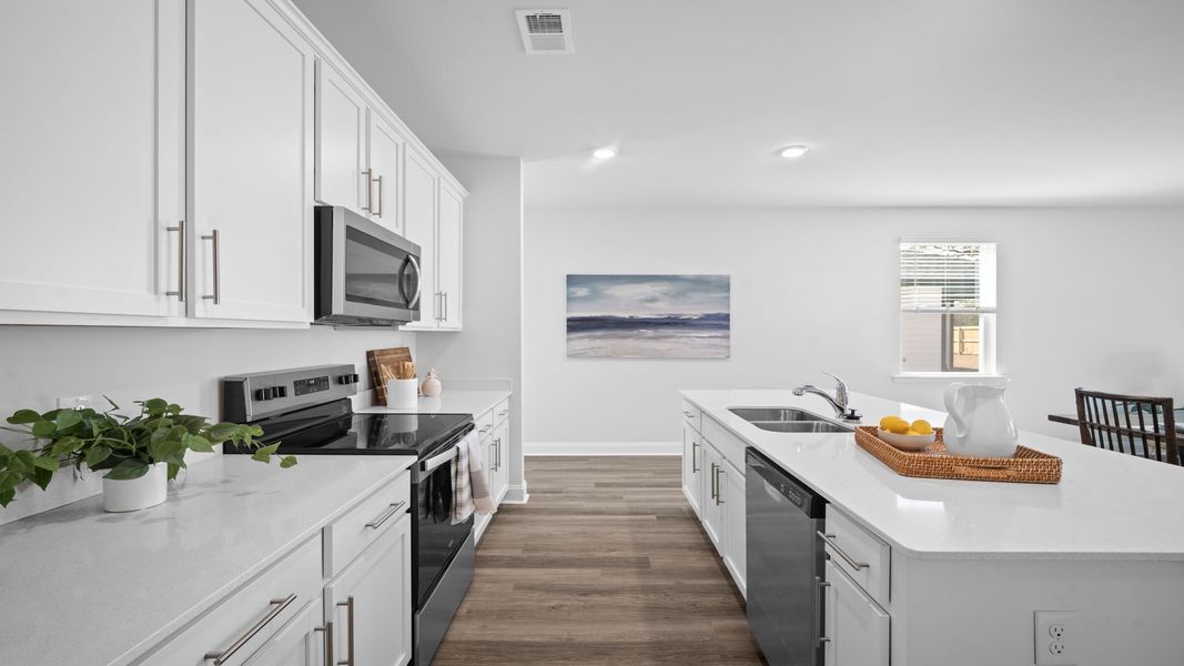 Furnished interior view inside a new home in The Retreat at East Argent, Ridgeland (Image 14). Furnished interior view inside a new home in The Retreat at East Argent, Ridgeland (Image 14).