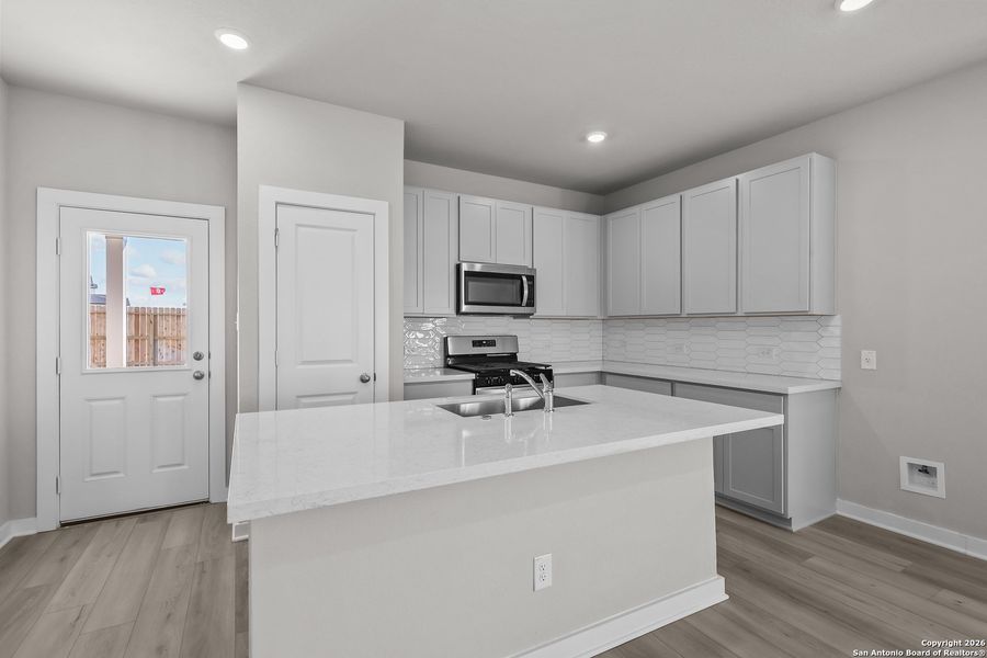Furnished interior view inside a new home in Garden Grove, San Antonio (Image 12).