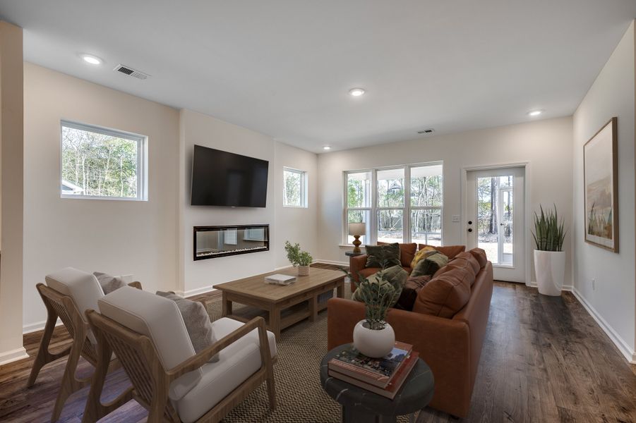 Furnished interior view inside a new home in Northbrook, Murrells Inlet (Image 13).