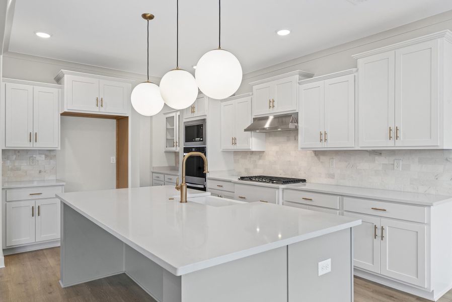 Furnished interior view inside a new home in White Oak, Arlington (Image 13).