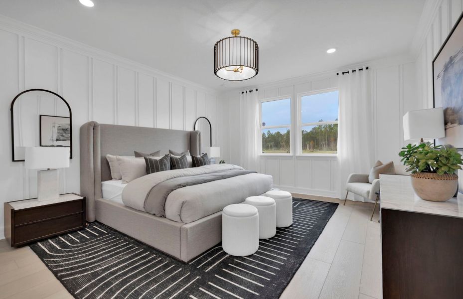 Furnished interior view inside a new home in Murray Farms, Middleburg (Image 15). Furnished interior view inside a new home in Murray Farms, Middleburg (Image 15).