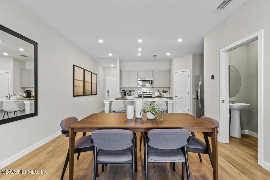 Furnished interior view inside a new home in , Jacksonville (Image 10). Furnished interior view inside a new home in , Jacksonville (Image 10).