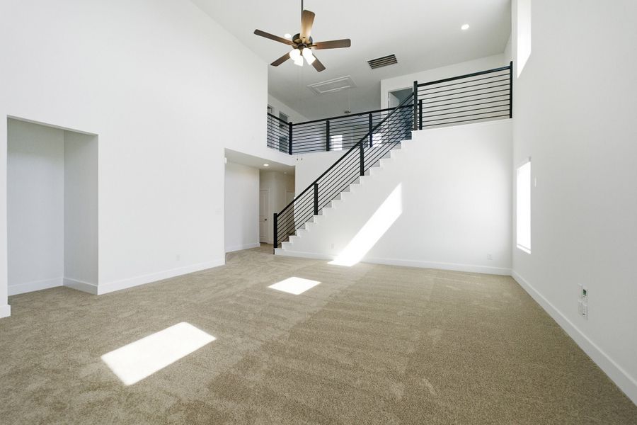 Spacious, unfurnished interior of a new home in Grande Estates, Bertram (Image 48).