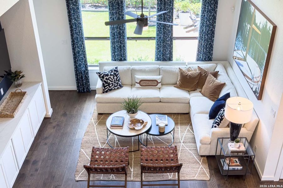 Furnished interior view inside a new home in Venado Crossing, Cibolo (Image 11).