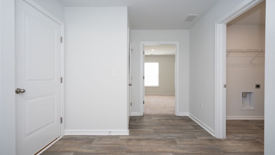 Spacious, unfurnished interior of a new home in Cottonwood Place, Tabor City (Image 22). Spacious, unfurnished interior of a new home in Cottonwood Place, Tabor City (Image 22).