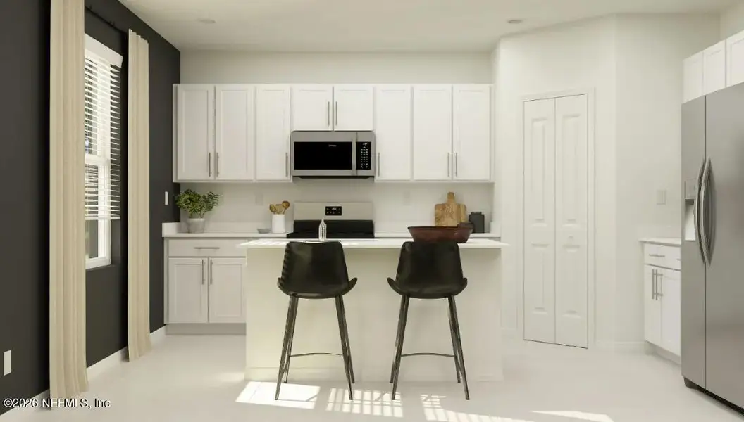Furnished interior view inside a new home in Holstein Crossing, Green Cove Springs (Image 12).