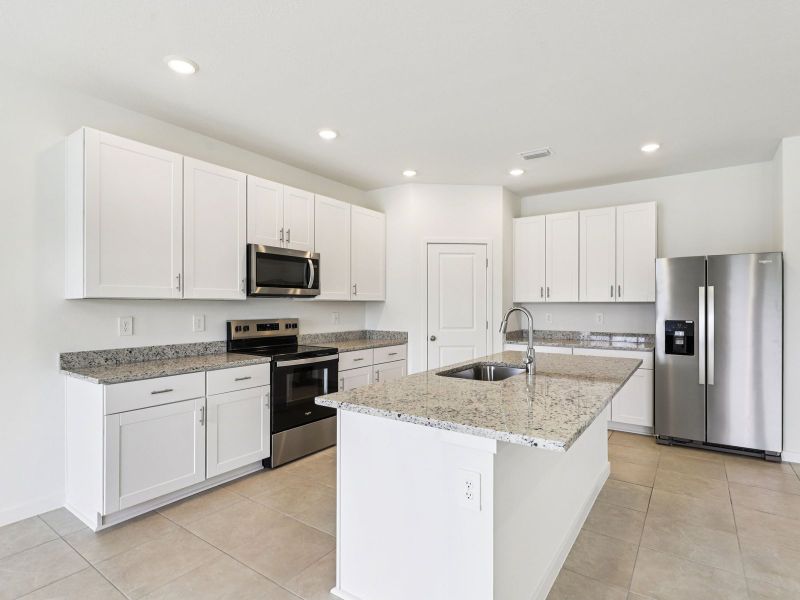 The Kitchen at 23 Sandy Lane