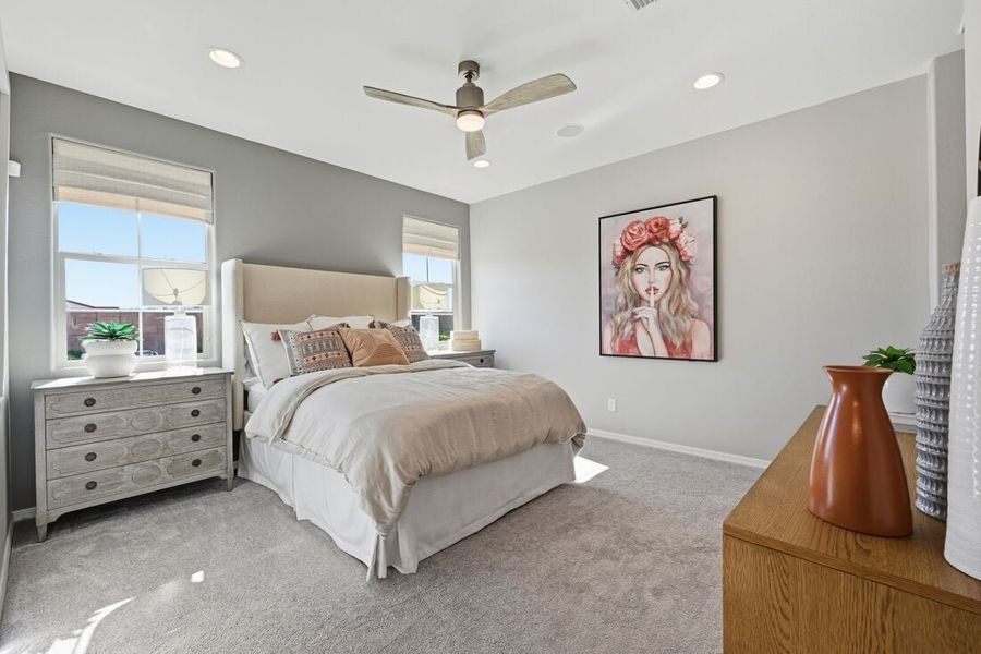 Representative furnished interior of a home built from the Harlow by Taylor Morrison in La Mira Discovery Collection, Mesa (Image 17).