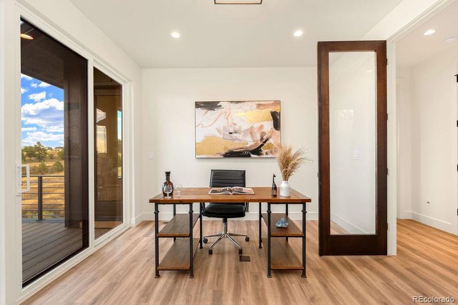 Furnished interior view inside a new home in , Parker (Image 7).