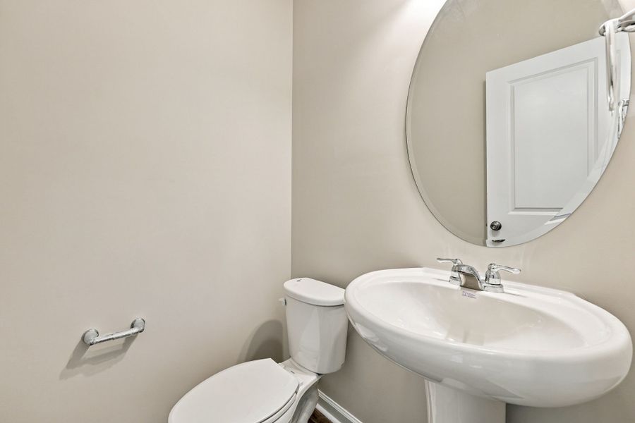 Furnished interior view inside a new home in Neill's Pointe, Angier (Image 13).