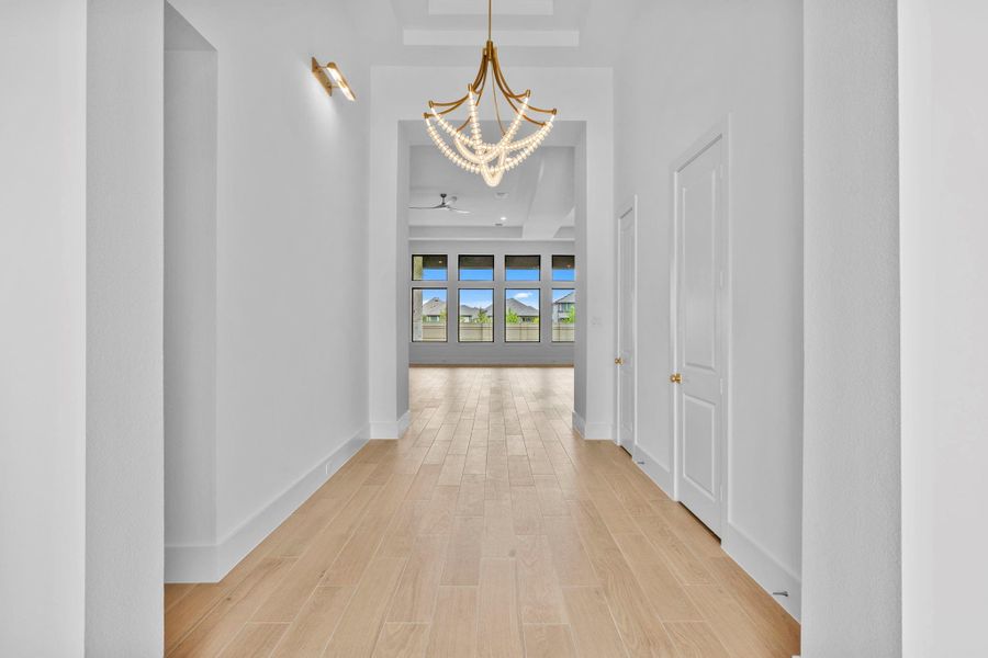 Large windows greet you into the Villa Amalfi upon entry. Representative photo.