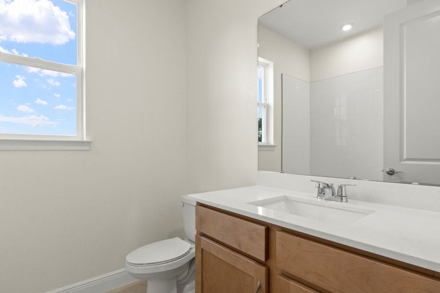 Close-up of interior finishes inside a home in Windwater, Parrish (Image 11).