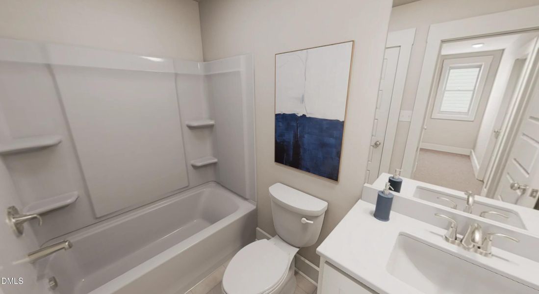 Hall Bath Rendering