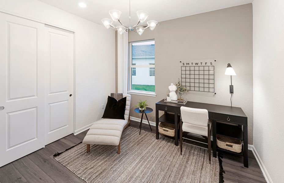Furnished interior view inside a new home in Highpointe, Stuart (Image 4).