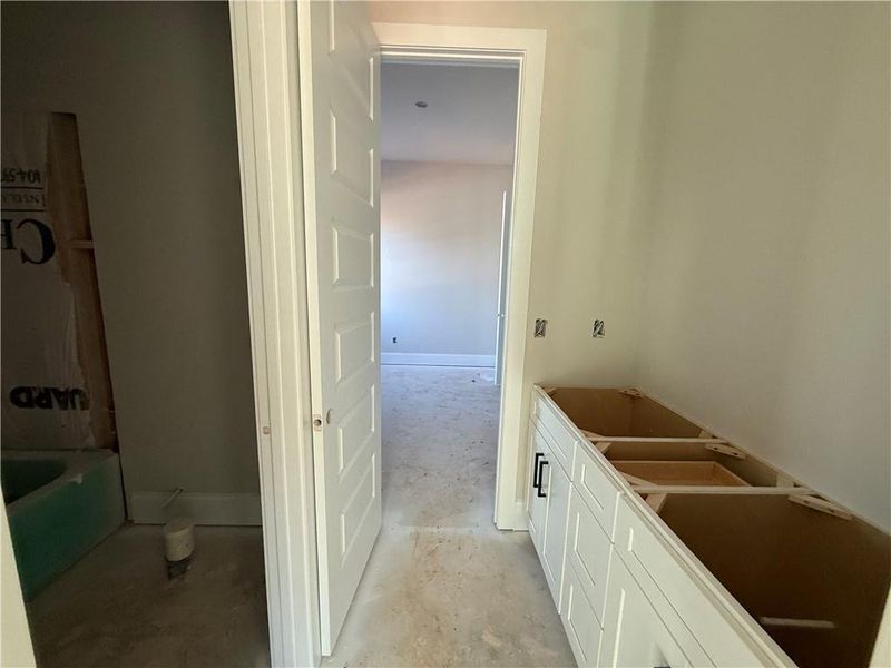 In-progress construction of a new home in , Pendergrass, GA (Image 12).