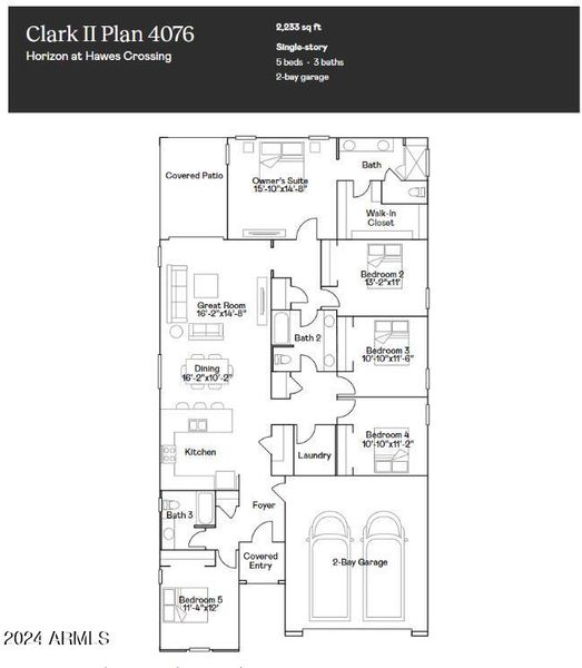 Clark Floorplan