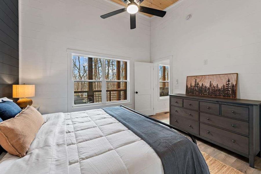 Furnished interior view inside a new home in , Morganton (Image 63).
