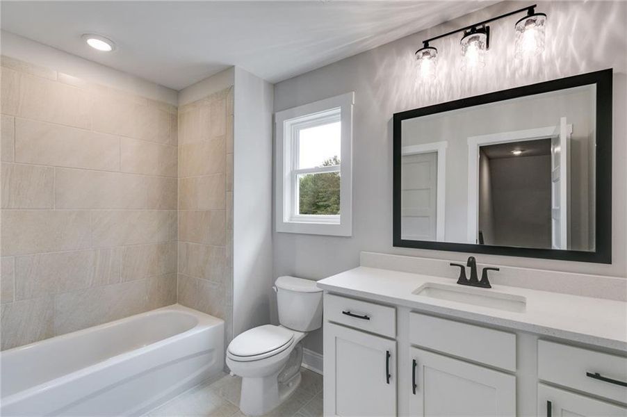 Furnished interior view inside a new home in The Meadows at Lake Circle, Buchanan (Image 31).