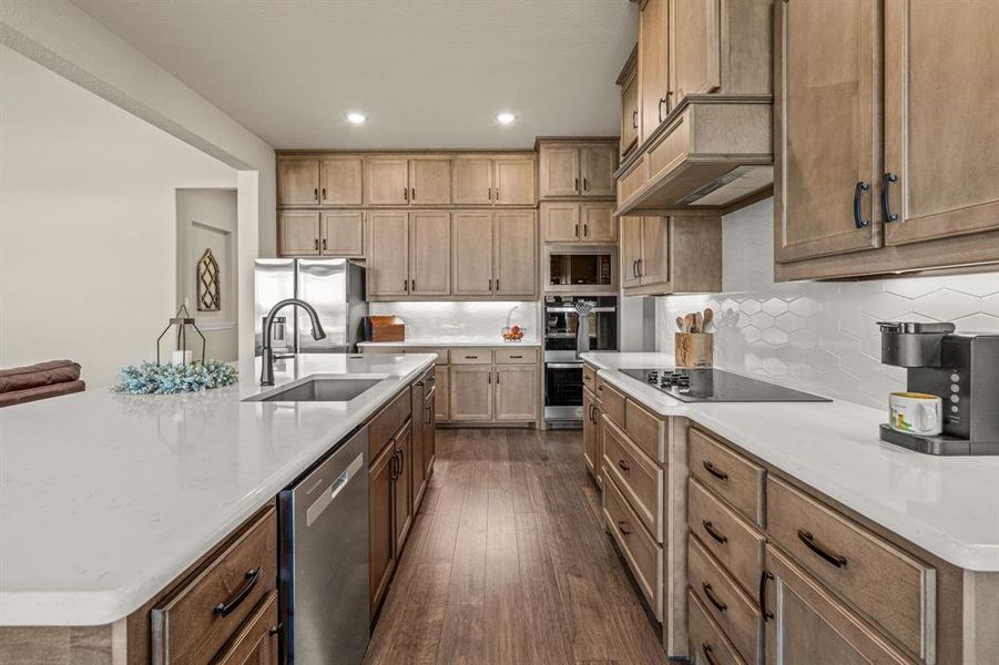 Furnished interior view inside a new home in The Meadows, Gunter (Image 17). Furnished interior view inside a new home in The Meadows, Gunter (Image 17).