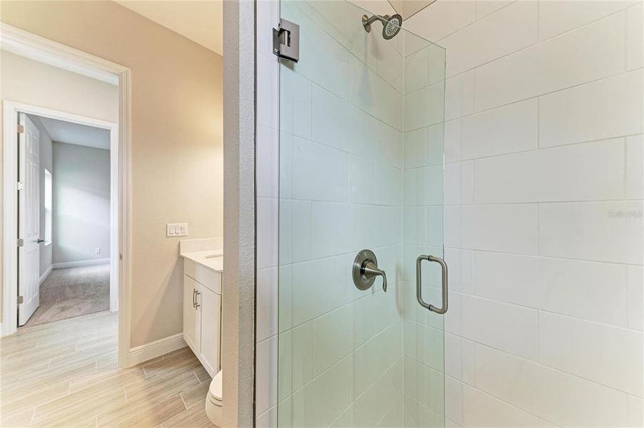 Close-up of interior finishes inside a home in Mirada, San Antonio (Image 16).