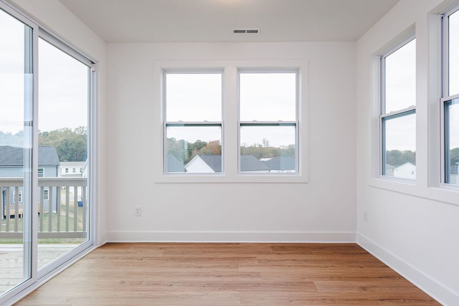 Spacious, unfurnished interior of a new home in High Grove Oaks, Fuquay Varina (Image 26).