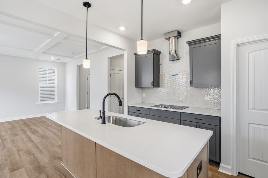 Furnished interior view inside a new home in Renaissance at White Oak, Garner (Image 13).
