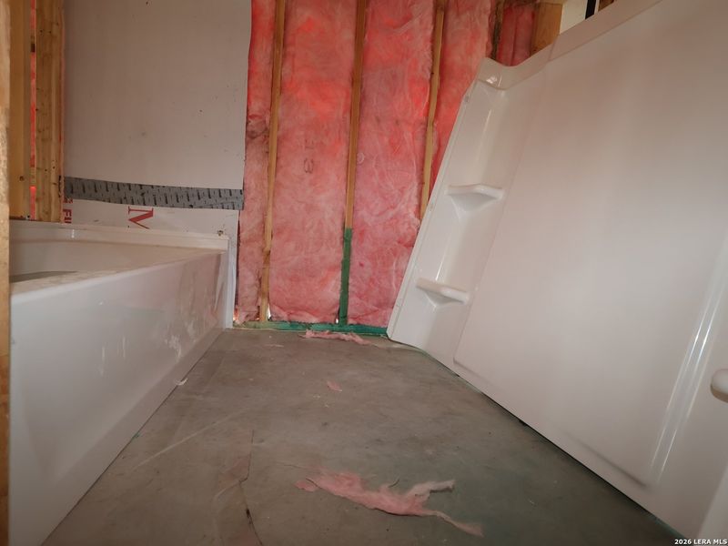 In-progress construction of a new home in Meadows at Clear Springs, New Braunfels, TX (Image 28).