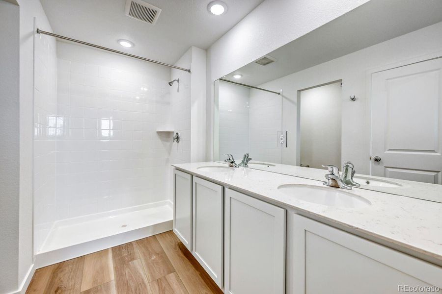 Furnished interior view inside a new home in Preserve at Mesa Creek, Colorado Springs (Image 7).