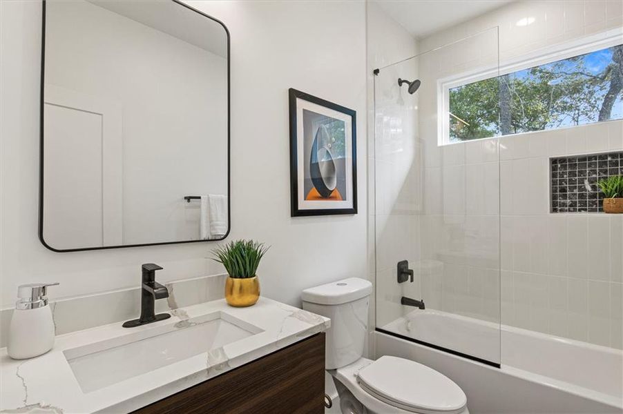 Furnished interior view inside a new home in , Atlanta (Image 30). Furnished interior view inside a new home in , Atlanta (Image 30).