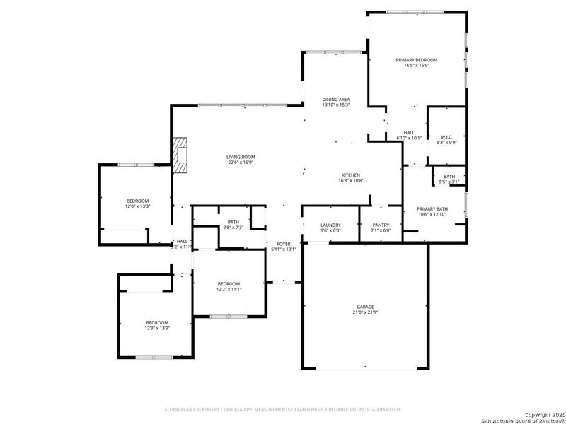 2D floor plan layout of this home in , Lakehills, TX (Image 5). 2D floor plan layout of this home in , Lakehills, TX (Image 5).
