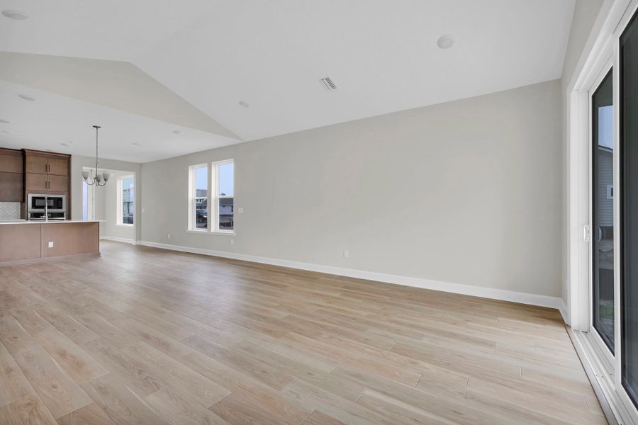 Representative unfurnished interior of a home built from the The Cypress by Providence Homes (Florida) in Reflections at Nocatee, Nocatee (Image 75).