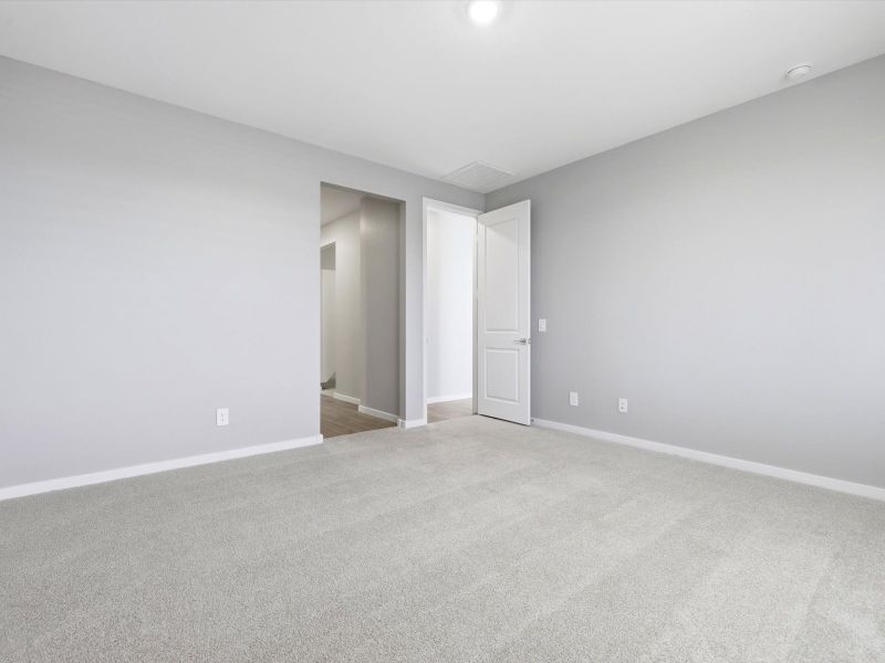 Spacious, unfurnished interior of a new home in White Tank Foothills Reserve Series, Waddell (Image 17). Spacious, unfurnished interior of a new home in White Tank Foothills Reserve Series, Waddell (Image 17).