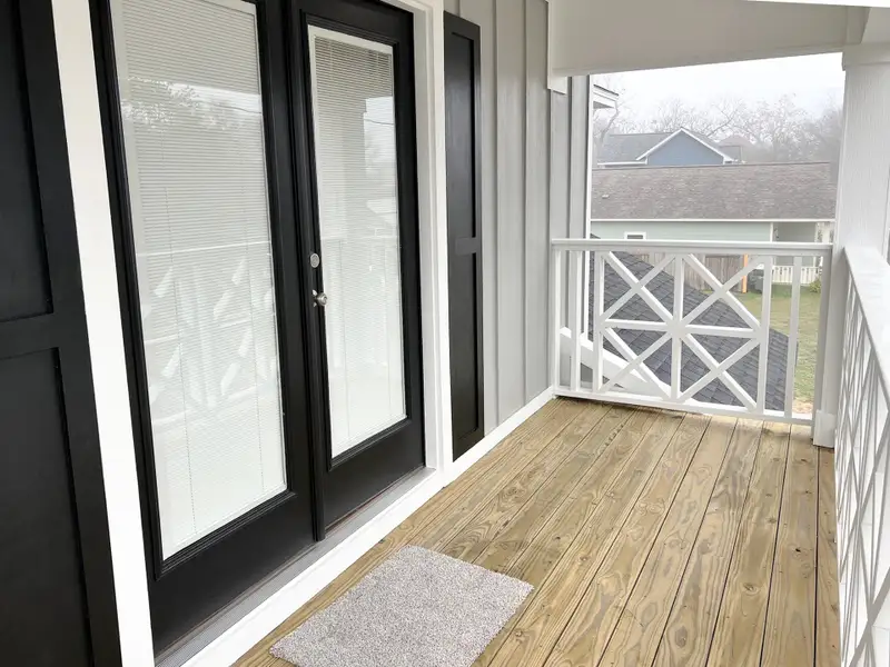 Exterior details and patio area of a home in Diamond Hill Collection, Victoria (Image 4).