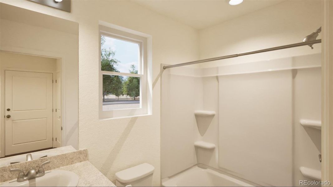 Furnished interior view inside a new home in Green Valley Ranch, Aurora (Image 6).