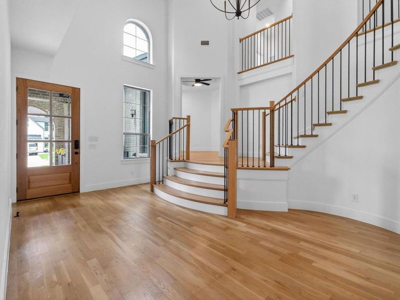 Spacious, unfurnished interior of a new home in Light Farms Graham/Reagan, Celina (Image 23).