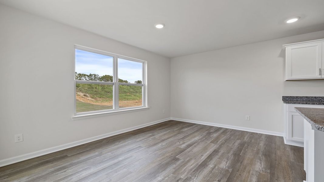 Spacious, unfurnished interior of a new home in Village Grove, Greenville (Image 16).