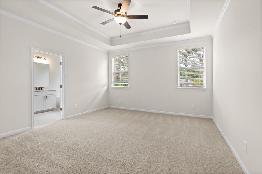Representative unfurnished interior of a home built from the The Glenwood D by Davidson Homes LLC in Kelly Preserve, Loganville (Image 35).
