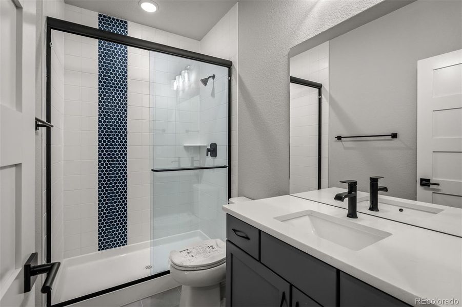 Furnished interior view inside a new home in Cloverleaf – Mountainview Collection, Monument (Image 3).