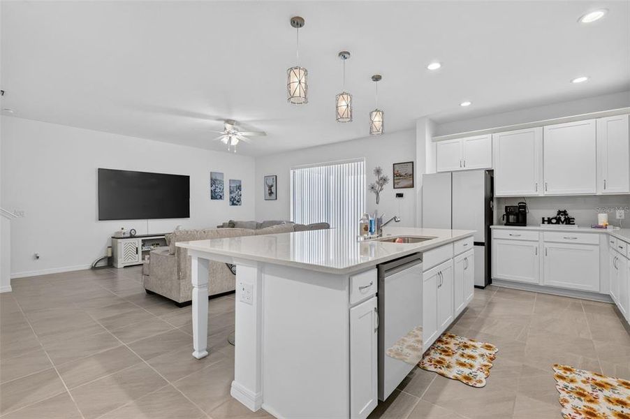 Furnished interior view inside a new home in , Howey-in-the-Hills (Image 27).