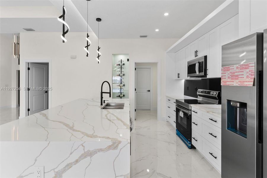 Furnished interior view inside a new home in , Lehigh Acres (Image 7).