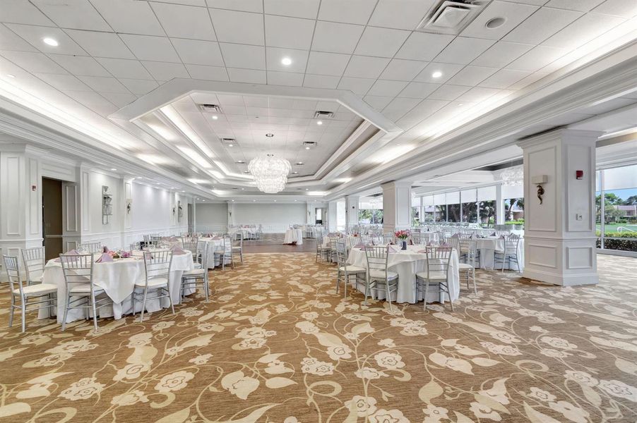 Membership clubhouse inside