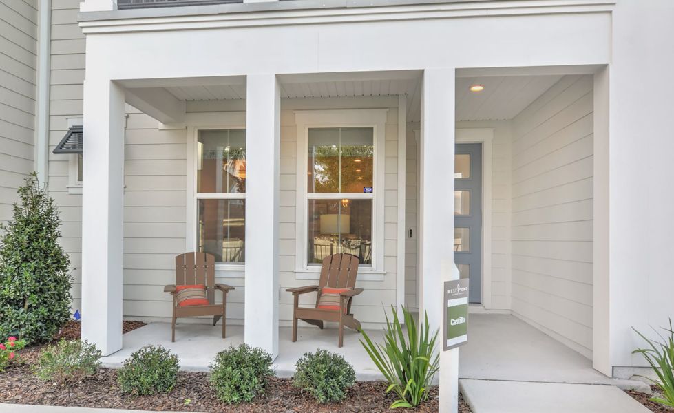 Exterior details and patio area of a home in Nocatee, Ponte Vedra (Image 2). Exterior details and patio area of a home in Nocatee, Ponte Vedra (Image 2).