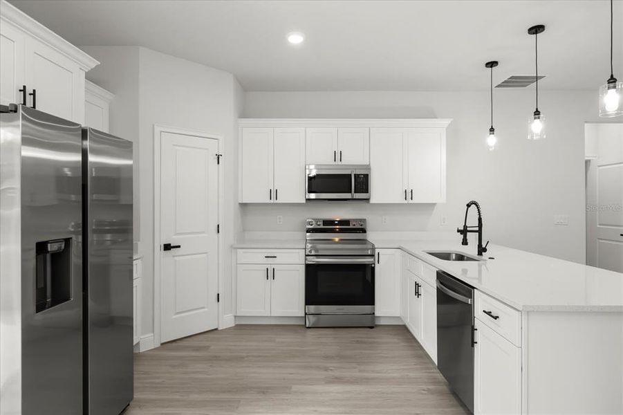 Furnished interior view inside a new home in , Citrus Springs (Image 9). Furnished interior view inside a new home in , Citrus Springs (Image 9).