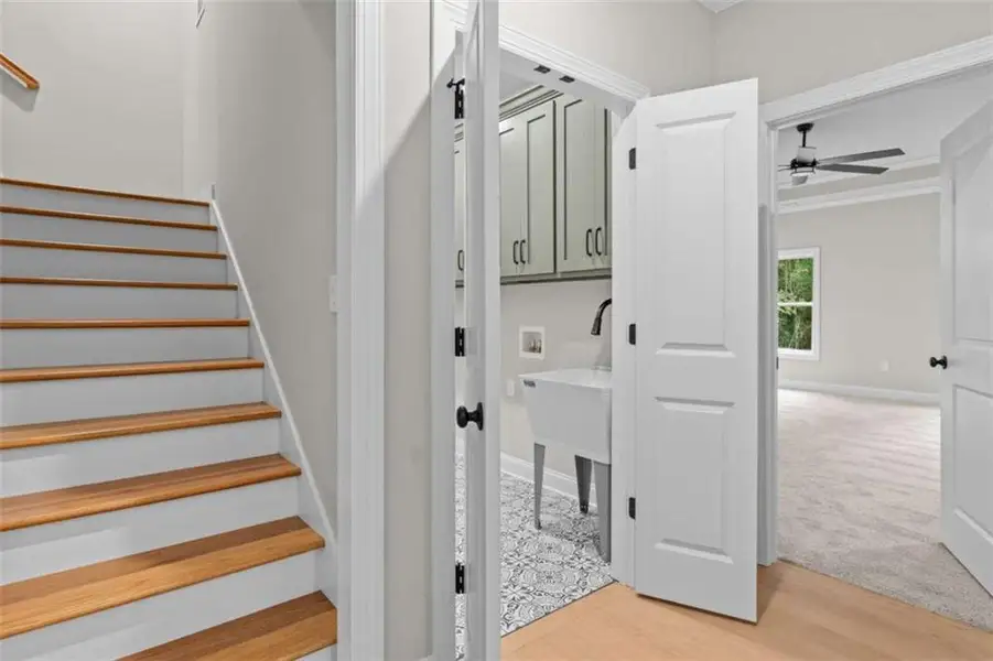 Spacious, unfurnished interior of a new home in , Bowdon (Image 37).