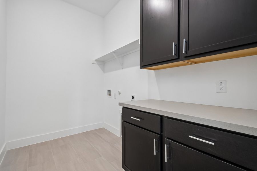 Furnished interior view inside a new home in Freedom at Anthem, Kyle (Image 11).