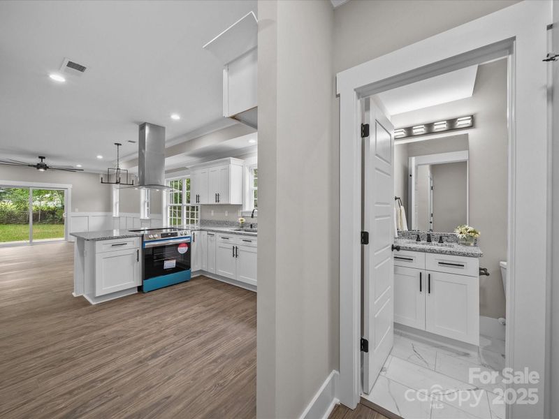 Furnished interior view inside a new home in , Charlotte (Image 4).